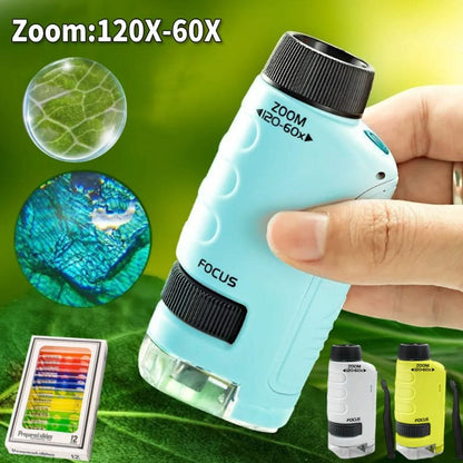 VierraSol | Microscopio Portátil para Jóvenes Exploradores