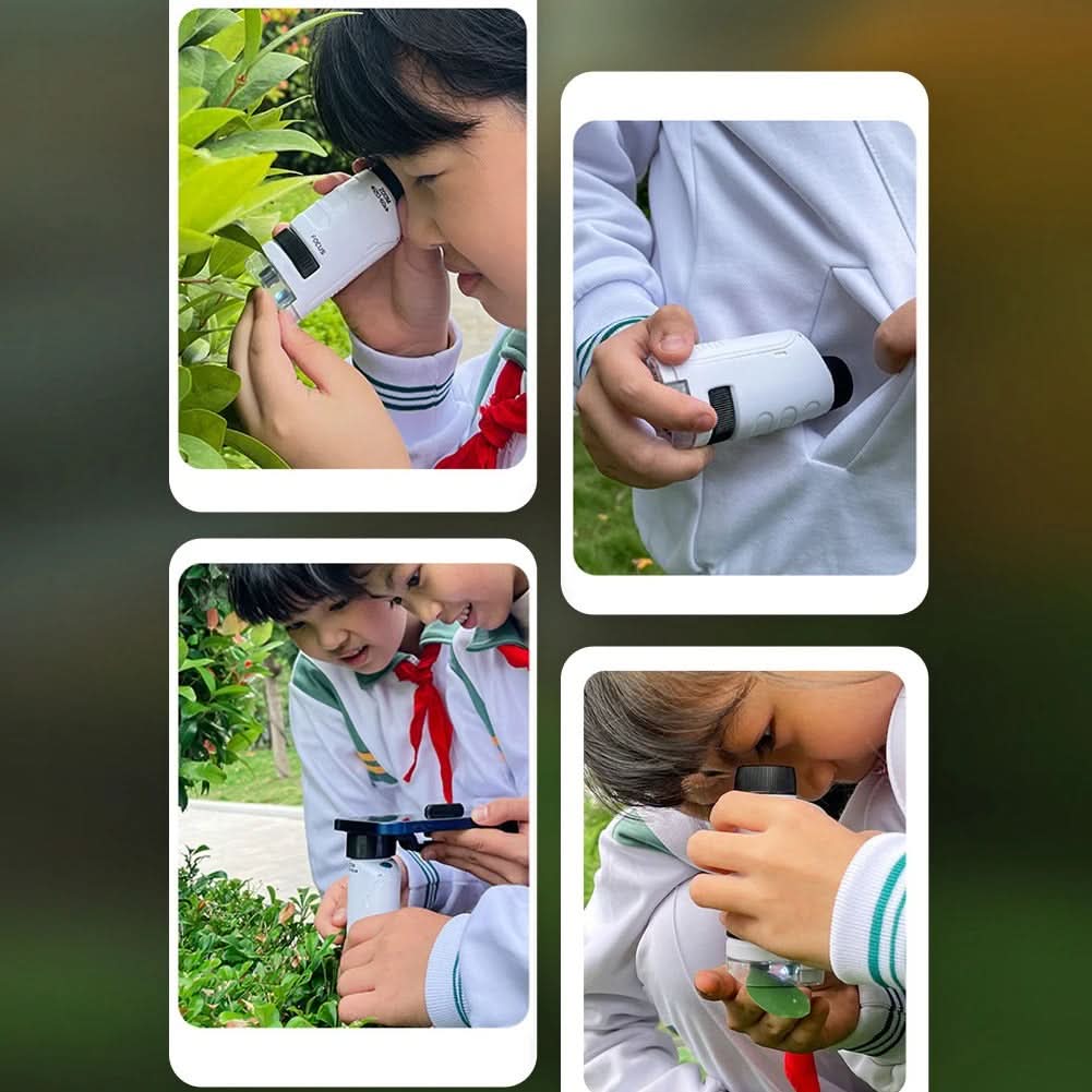 VierraSol | Microscopio Portátil para Jóvenes Exploradores