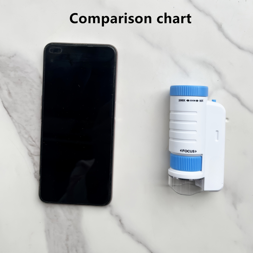 VierraSol | Mini Microscopio con Luz LED para Niños