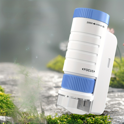 VierraSol | Mini Microscopio con Luz LED para Niños
