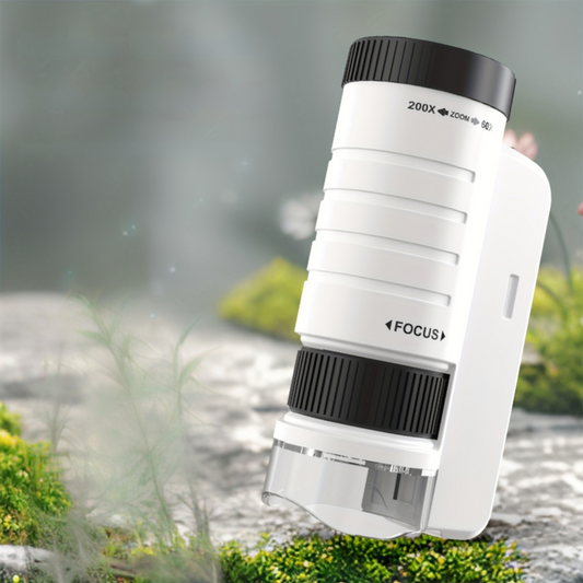 VierraSol | Mini Microscopio con Luz LED para Niños