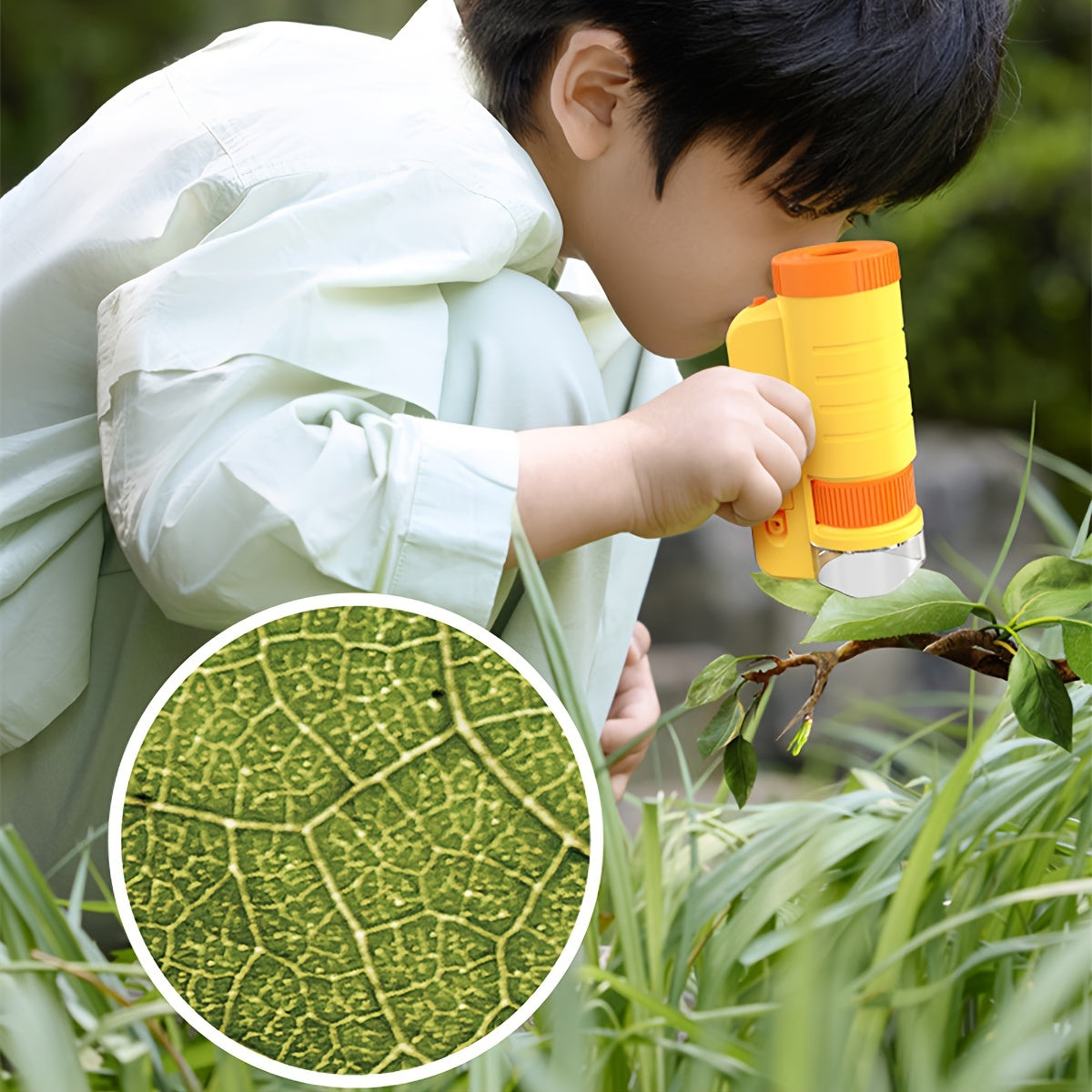 VierraSol | Mini Microscopio con Luz LED para Niños