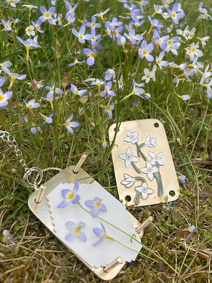 VierraSol | Mini Prensa de Flores | Creador de Recuerdos Botánicos Compacto | Herramienta de Manualidades Portátil