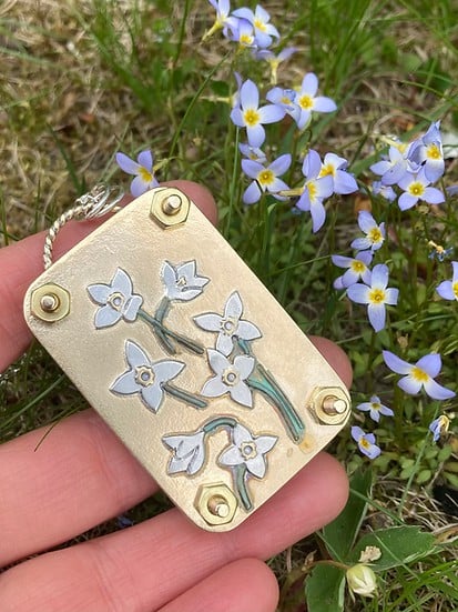 VierraSol | Mini Prensa de Flores | Creador de Recuerdos Botánicos Compacto | Herramienta de Manualidades Portátil