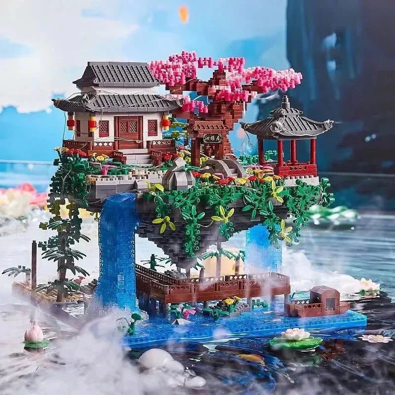VierraSol | Mini Set de Construcción de 3320 Piezas con Luces de Cascada