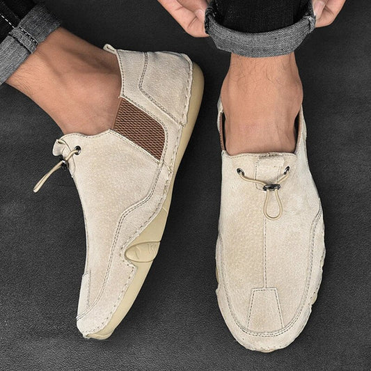 VierraSol | Mocasines de Conducción para Hombre con Cordones Ajustables