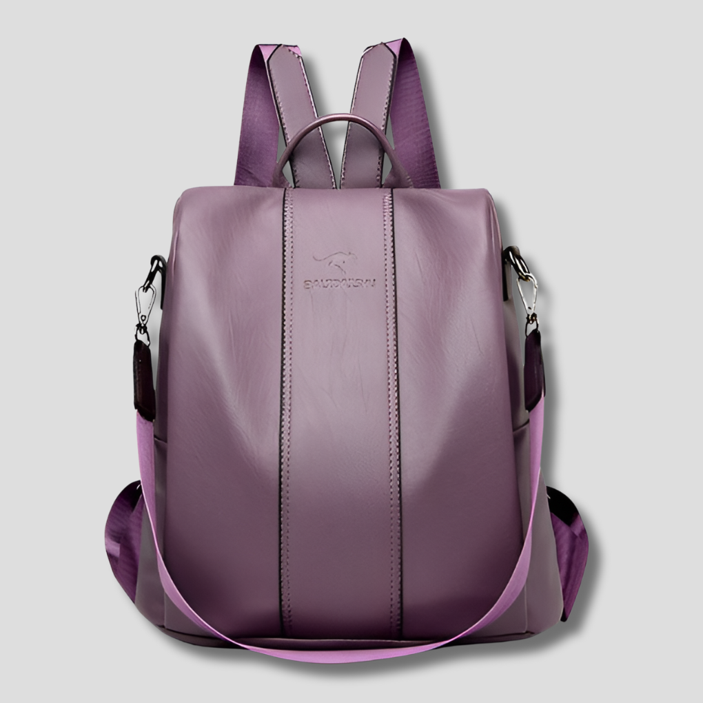 VierraSol | Mochila Antirrobo para Mujeres con Detalle de Costura Vertical