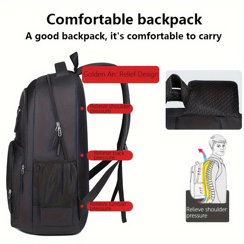 VierraSol | Mochila Casual para Hombre con Correas | Espaciosa