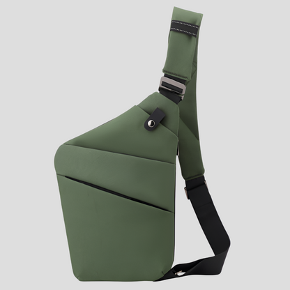 VierraSol | Mochila Cruzada Antirrobo para Hombre con Bolsillos Ocultos