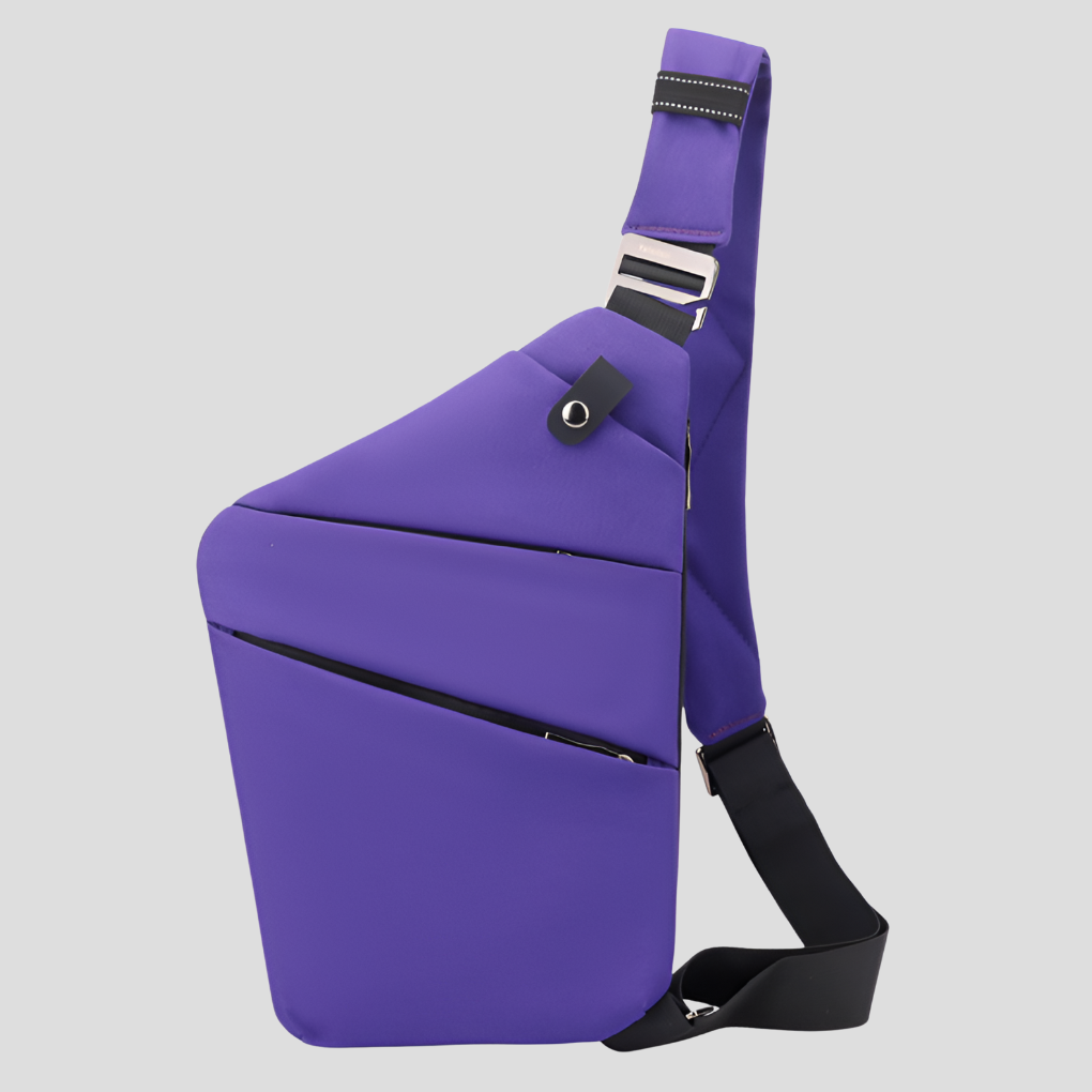 VierraSol | Mochila Cruzada Antirrobo para Hombre con Bolsillos Ocultos