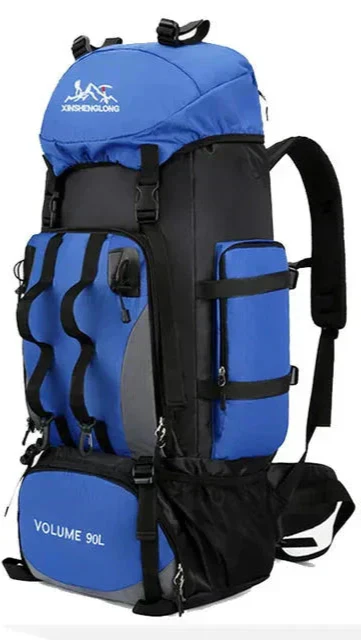 VierraSol | Mochila de Camping y Senderismo para Hombre de 90L