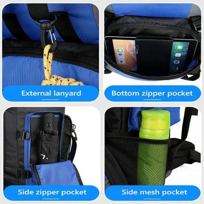 VierraSol | Mochila de Camping y Senderismo para Hombre de 90L