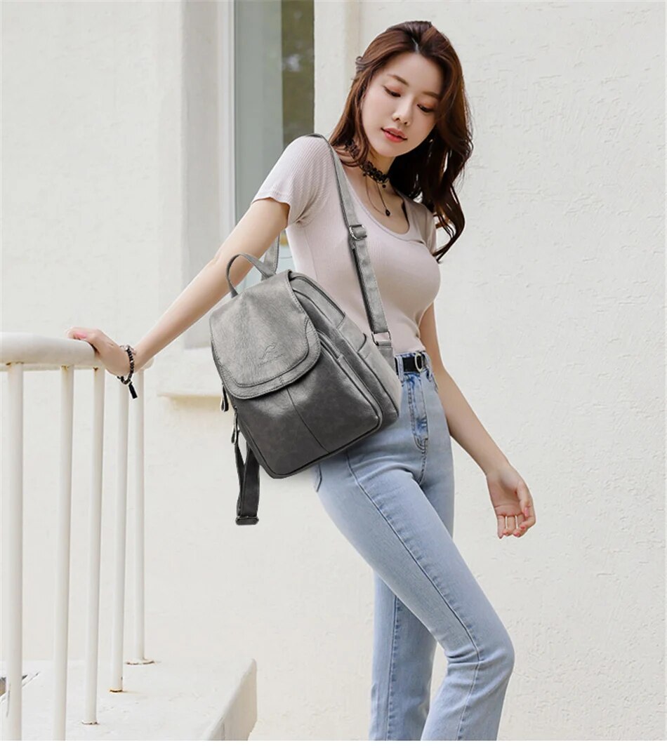 VierraSol | Mochila de Cuero para Mujeres