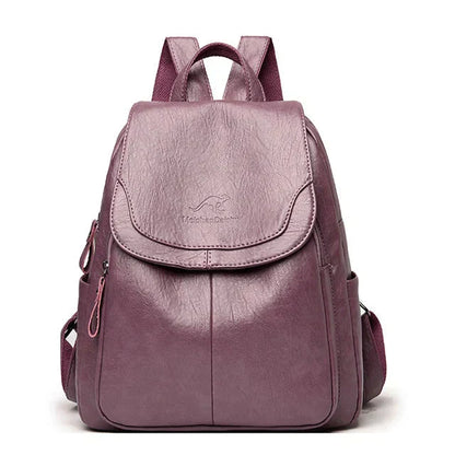 VierraSol | Mochila de Cuero para Mujeres con Diseño Estructurado