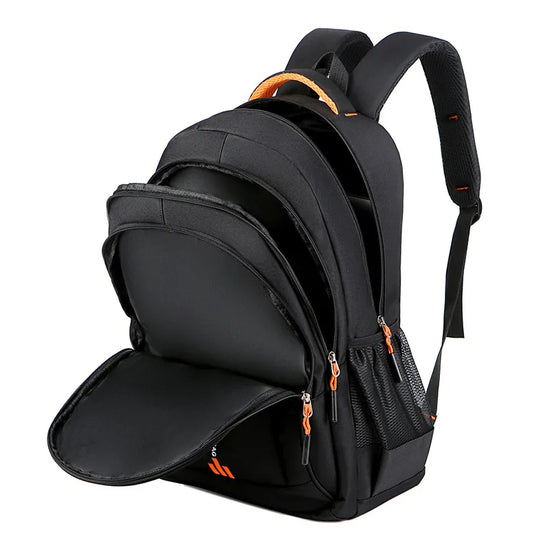 VierraSol | Mochila de Hombre Resistente al Agua con Múltiples Bolsillos