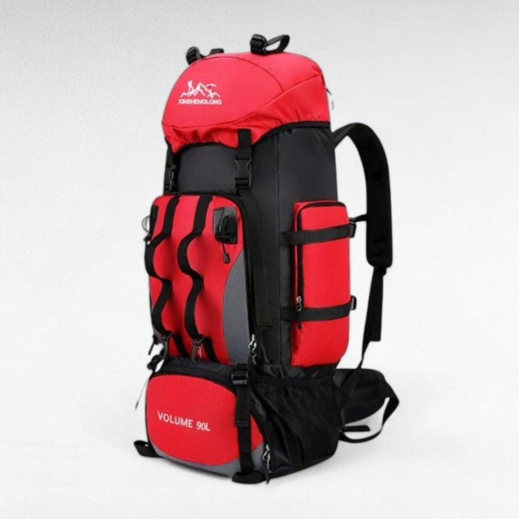 VierraSol | Mochila de Senderismo Impermeable de 90L