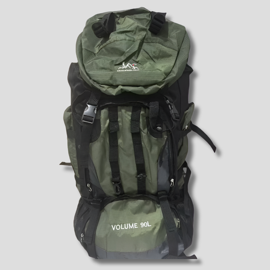 VierraSol | Mochila de Senderismo Impermeable de 90L