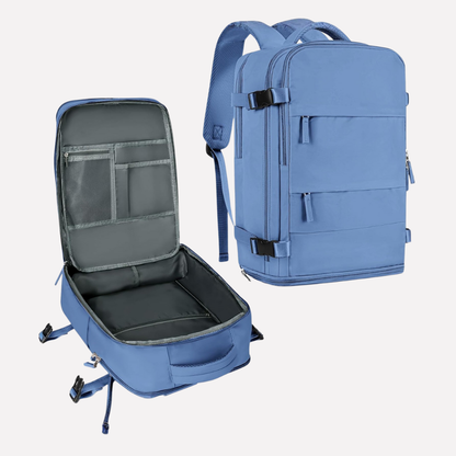 VierraSol | Mochila de Viaje con Compartimento para Portátil y Sección para Zapatos