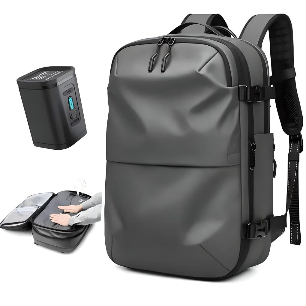 VierraSol | Mochila de Viaje con Compresión - Ligera y Expandible
