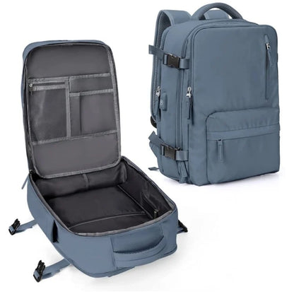 VierraSol | Mochila de Viaje Grande para Mujeres – Mochila de Senderismo Impermeable | Antirrobo