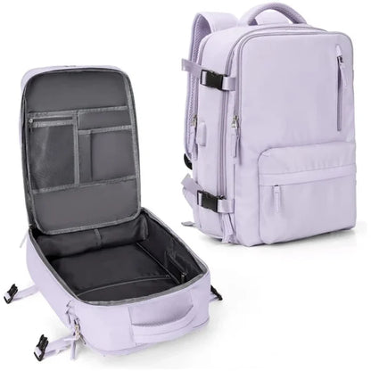 VierraSol | Mochila de Viaje Impermeable para Mujeres