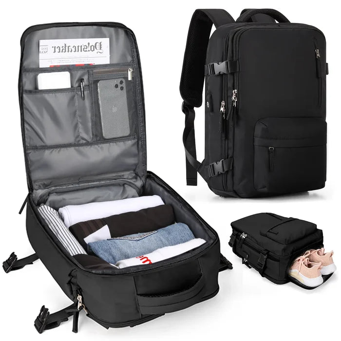 VierraSol | Mochila de Viaje Impermeable para Mujeres
