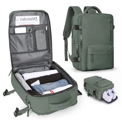 VierraSol | Mochila de Viaje Impermeable para Mujeres