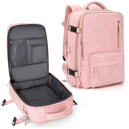 VierraSol | Mochila de Viaje Impermeable para Mujeres