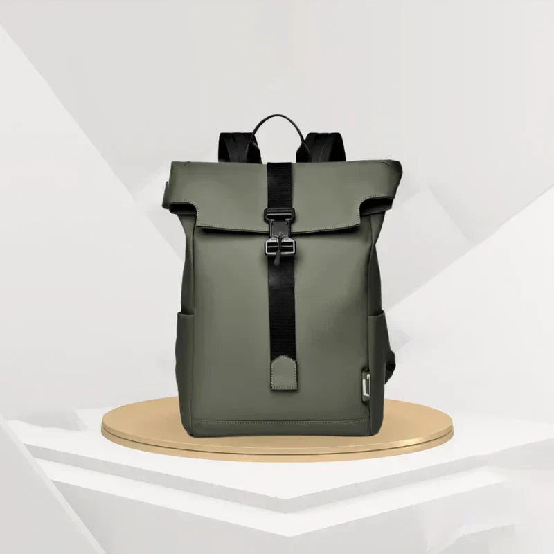 VierraSol | Mochila de Viaje y Commuter Impermeable – USB, Ligera y Espaciosa