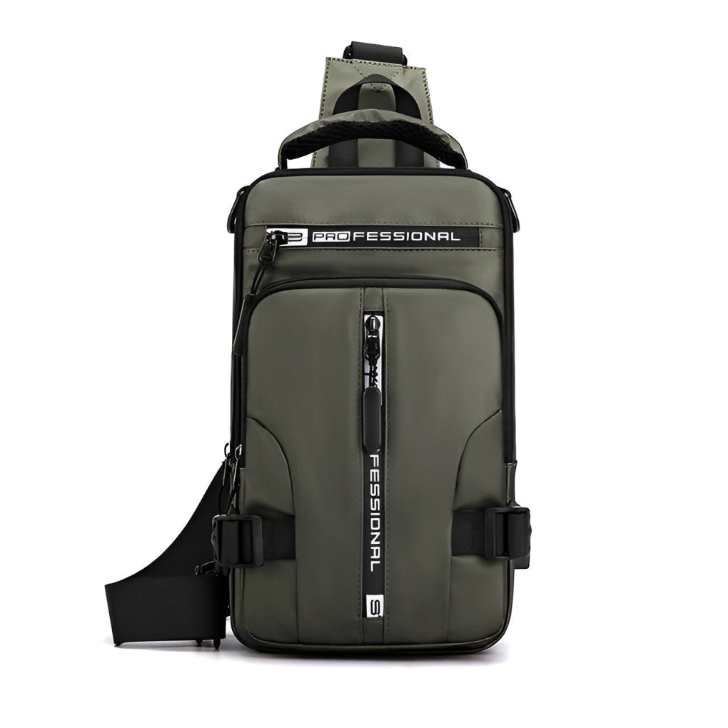 VierraSol | Mochila Sling Convertible Antirrobo para Hombre