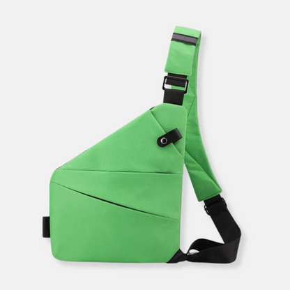 VierraSol | Mochila Sling Unisex Antirrobo con Cremalleras Ocultas