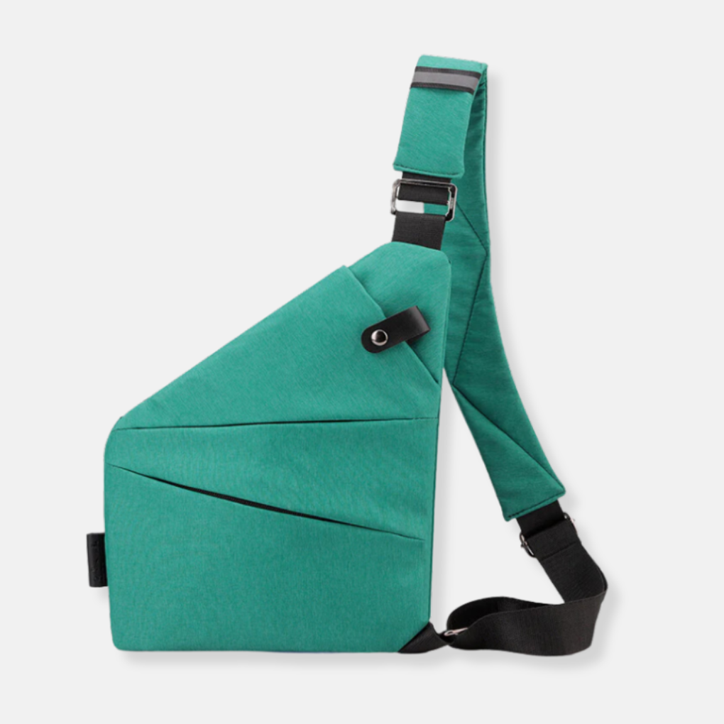 VierraSol | Mochila Sling Unisex Antirrobo con Cremalleras Ocultas