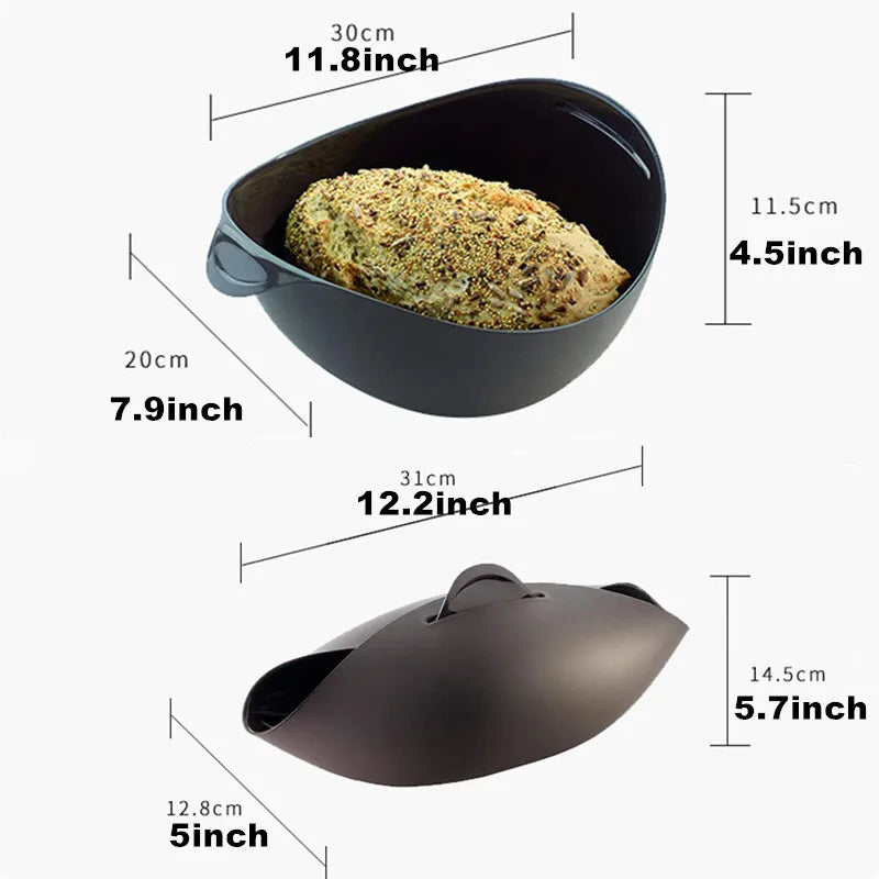 VierraSol | Moldes de Silicona Creativos para Pan Tostado - Vaporera de Núcleo - Herramientas de Cocina (1 pc)