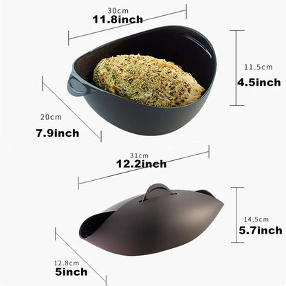 VierraSol | Moldes de Silicona Creativos para Pan Tostado - Vaporera de Núcleo - Herramientas de Cocina (1 pc)
