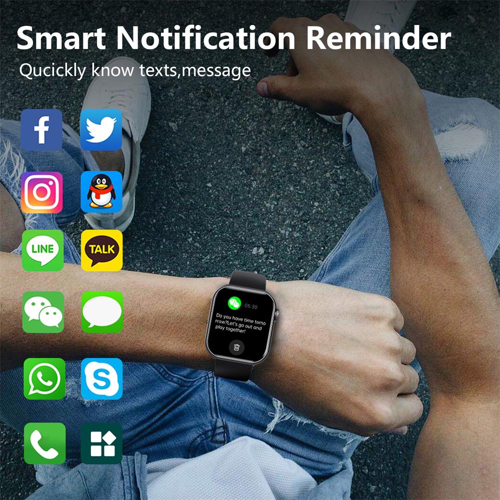 VierraSol | Monitor de Azúcar en Sangre, Presión Arterial, Oxígeno en Sangre y Sueño, Reloj Inteligente Impermeable