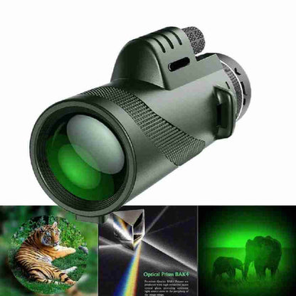 VierraSol | Monocular Compacto 600x Ultra-Zoom | Lente HD, Ligero y Perfecto para Senderismo, Observación de Aves y Eventos Deportivos