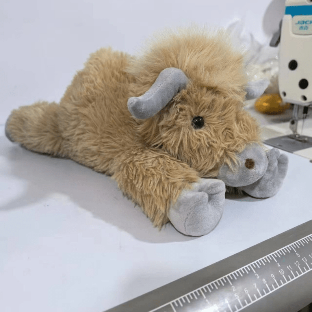 VierraSol | MOOLETTE – Adorable Vaca de las Tierras Altas de Peluche con Diseño Acogedor y Abrazo