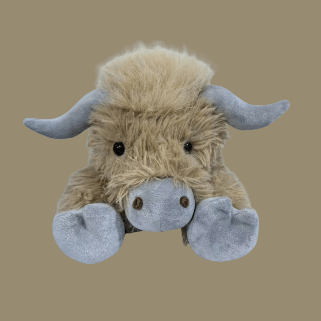 VierraSol | MOOLETTE – Adorable Vaca de las Tierras Altas de Peluche con Diseño Acogedor y Abrazo