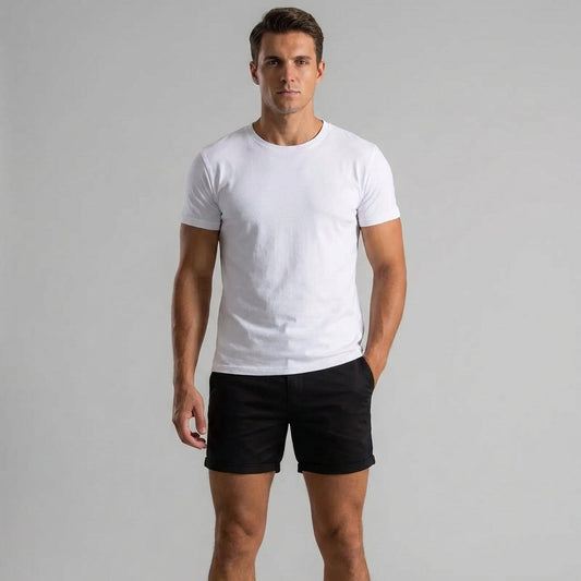 VierraSol | Pantalones Cortos Chino para Hombre - Corte Ajustado