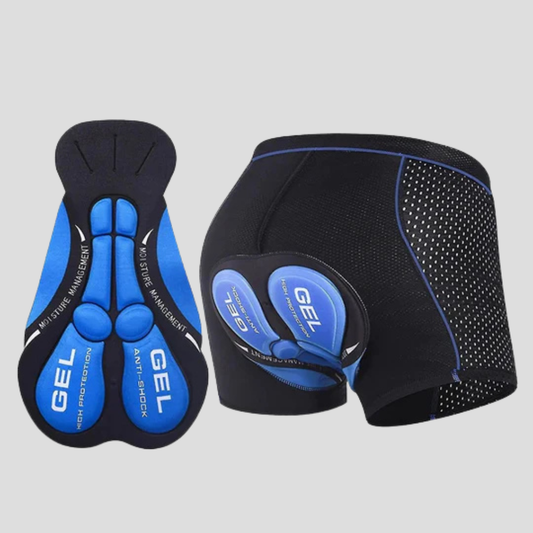 VierraSol | Pantalones Cortos de Ciclismo Unisex con Almohadilla de Gel