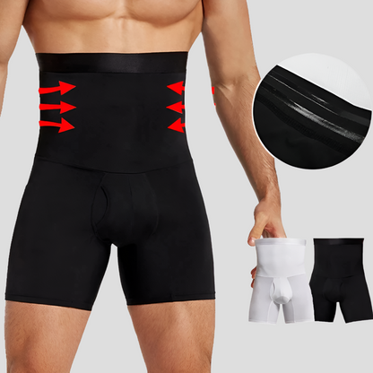 VierraSol | Pantalones Cortos de Compresión de Cintura Alta para Hombre