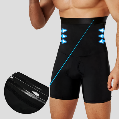 VierraSol | Pantalones Cortos de Compresión de Cintura Alta para Hombre