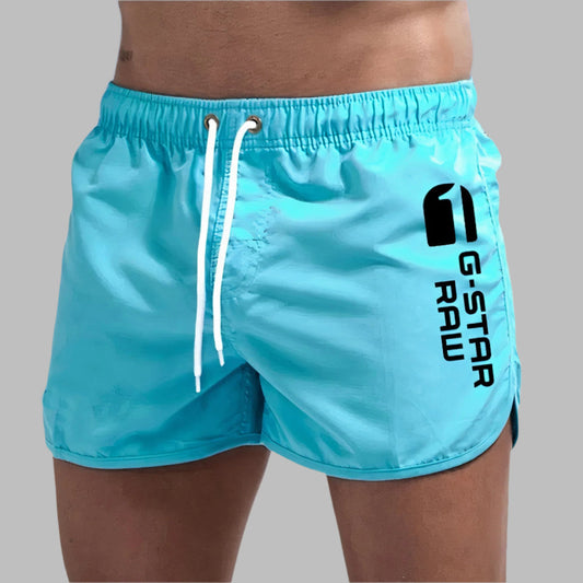 VierraSol | Pantalones de baño de secado rápido para hombres con logo