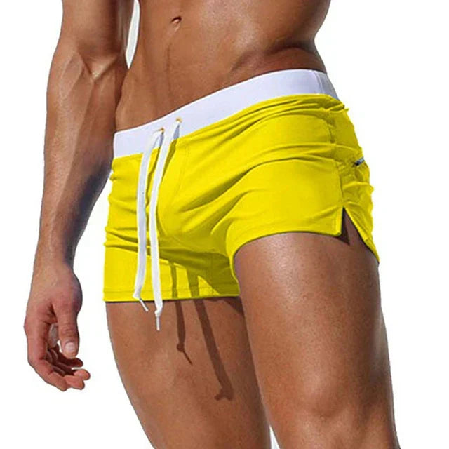 VierraSol | Pantalones de Baño para Hombre con Cintura Ajustable