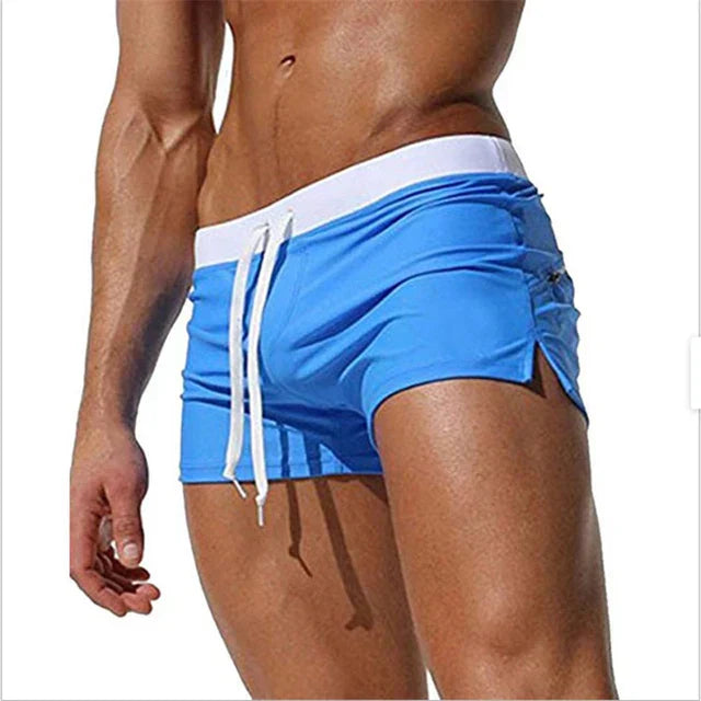 VierraSol | Pantalones de Baño para Hombre con Cintura Ajustable