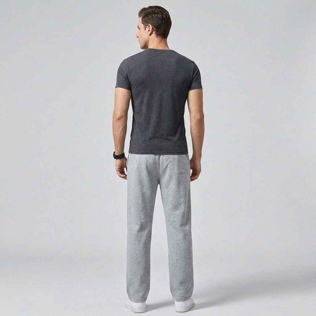 VierraSol | Pantalones de Chándal para Hombre de Pierna Ancha y Confort