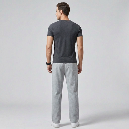 VierraSol | Pantalones de Chándal para Hombre de Pierna Ancha y Confort