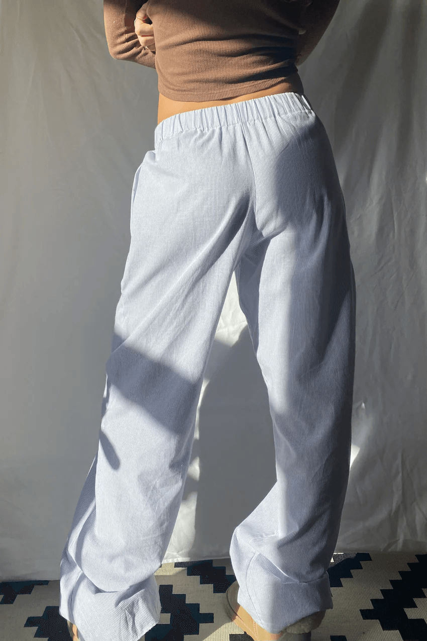 VierraSol | Pantalones de Lounge a Rayas para Mujeres con Cintura Elástica