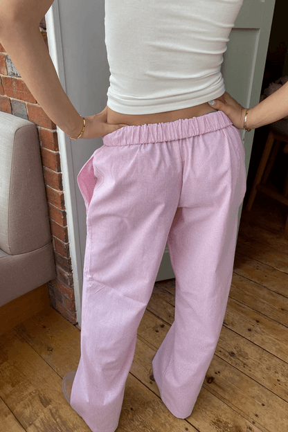 VierraSol | Pantalones de Lounge a Rayas para Mujeres con Cintura Elástica