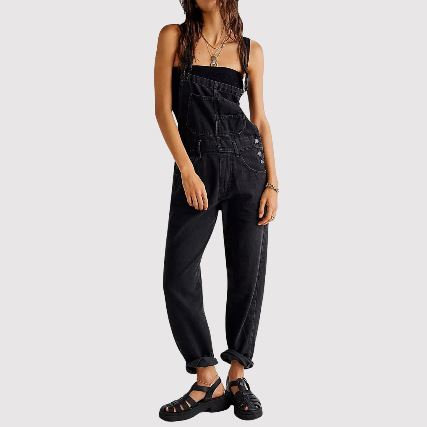 VierraSol | Pantalones de Mezclilla para Mujeres con Corte Relajado